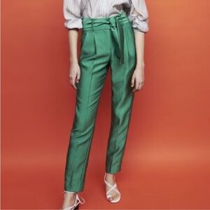 Maje Pack High-Waist Tapered Pants